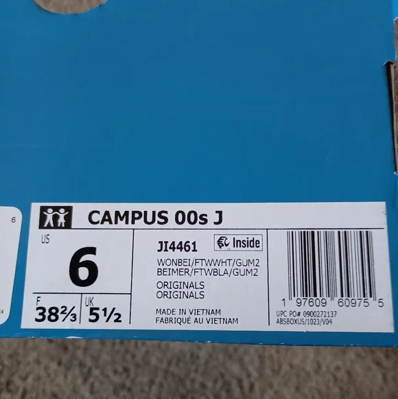 Adidas Campus 00s Beige Sneakers Youth/ Women's Sizes BRAND NEW IN BOX NO  LID is available for purchase on au PAY Market - Imported Goods Online  Store Co.Ltd. | au PAY Market -